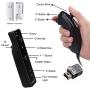 TechKen 2 Sets Wii Remote Controller with Build-in Motion Sensor Plus and 2 Nunchuck