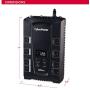 CyberPower CP600LCD Intelligent LCD UPS System, 600VA/340W, 8 Outlets, Compact,Black