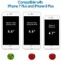 JETech Case Compatible with iPhone 8 Plus, Compatible with iPhone 7 Plus, 5.5-Inch, Shockproof Bumper Cover, Anti-Scratch Clear Back, Clear