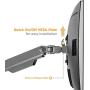 Mount-It! Dual Monitor Arm Mount Desk Stand | 2 x 3.0 USB Ports | Articulating Mechanical Spring Height Adjustable | Fits Two 24 27 29 30 32 Inch VESA 75 100 Compatible Screens | C-Clamp and Grommet