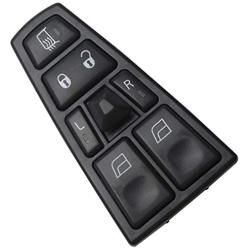 Beneges Master Power Window Switch Compatible with 2004-2012 Volvo Trunk FH12 FM VN VNL VNM Front Left Driver Side Control Switch 20752918, 20592918