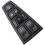 Beneges Master Power Window Switch Compatible with 2004-2012 Volvo Trunk FH12 FM VN VNL VNM Front Left Driver Side Control Switch 20752918, 20592918