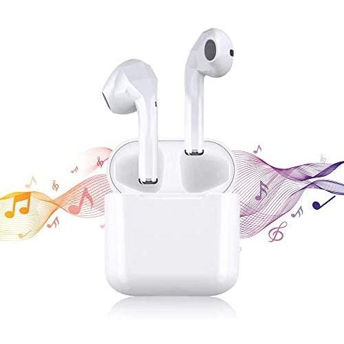 Wireless Earbuds Bluetooth 5.0 Headphones Fast Charging [24H Playing time] Active Noise Cancelling in Ear Ear Buds Touch Control Stereo Compatible with iPhone Airpods Android