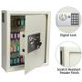KYODOLED Electronic 40 Key Cabinet Wall Mount,Digital Key Safe Lock Box,Large Security Lockbox for House Key,Heavy Duty Combination Lock Storage,14.37 X 11.8 X3.93White 40 Keys KYODOLED Electronic 40 Key Cabinet Wall Mount,Digital Key Safe Lock Box,Large Security Lockbox for House Key,Heavy Duty Combination Lock Storage,14.37 X 11.8 X3.93White 40 Keys