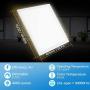 LED Panel Light 2x2 FT [UL],Recessed Edge-Lit Drop Ceiling Troffer LED Flat Lights, 0-10V Dimmable 40W 4000K Daylight White, Lay in Fixture for Office Surface Mount - 1Pack