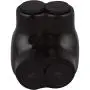 Morris Products Black Insulated 2 Conductor Splice Connector – 250-6 Wire Range, 5/16 Allen Hex – 2.2”L x 2.41”W x 2.22”H – Dual Entry – Pre-Filled, Easy Entry, Rubber Vinyl Coating, 2 Set Screws Morris Products Black Insulated 2 Conductor Splice Connector – 250-6 Wire Range, 5/16 Allen Hex – 2.2”L x 2.41”W x 2.22”H – Dual Entry – Pre-Filled, Easy Entry, Rubber Vinyl Coating, 2 Set Screws