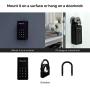 Populife Keybox，IP65 Bluetooth Smart Key Lock Box Replaceable Password for Home, Hotel, School, Office