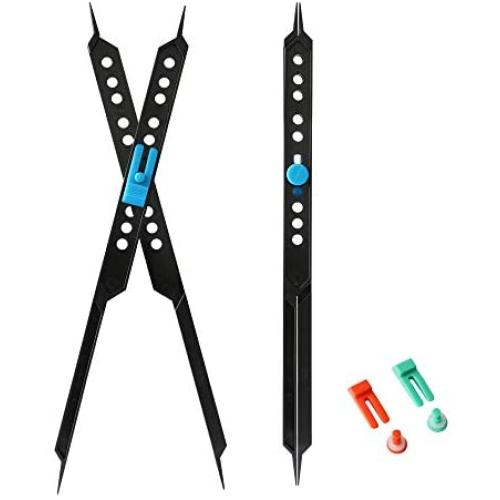 2 Pack Proportional Divider Drawing Tool for Artists, Premium Adjustable Caliper and Subject Scale Divider, Alternative for Art Projector, Camera Lucida, Compass