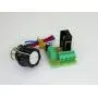 LED Dimmer PWM DC Lighting Dimmer Controller 24 VDC with Remote Knob for LED Incandescent Auto RV Marine Aircraft Interior Lighting