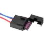 Fog Light Switch Wiring Kit, 12V Universal Car LED Light Bar Wiring Harness On/Off Rocker Switch 40A Power Relay Blade Fuse for Most Vehicles