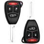 Key Fob Entry Remote Fit for Chrysler 300 2005-2007, Aspen 2007-2009, Dodge Charger 2006-2007, Durango 2007-2009, Jeep Commander 2006-2007, Grand Cherokee 2005-2007 (KOBDT04A, OHT692427AA)