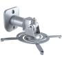 AMER Projector Mount - Universal Ceiling Bracket LCD DLP Tilt 360° Swivel 30lbs (Silver)