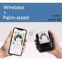 M110 Label Maker - Portable Bluetooth Barcode Printer, Mini Wireless Thermal Label Maker Machine for Clothing, Jewelry, Retail, Note, for iOS & Android, with 1.57''x1.18'' Label (40x30mm,1-Pack)