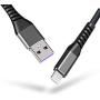 (2pack) iPhone Charger 3ft for Apple MFi Certified, Lightning Cable 3 feet Charging Cables, Fast iPhone USB Cord for iPhone 11/11Pro/11Max/ X/XS/XR/XS Max/8/7/6/5S/SE/iPad Mini Air (Grey)