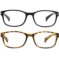 Reading Glasses - Readers with Comfort Spring Hinges for Men and Women by TruVision Readers - 9505HP