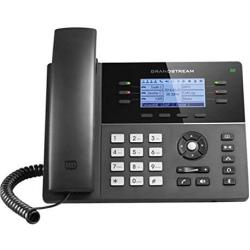 Grandstream GS-GXP1760W Wireless HD IP Phone Integrated with Wi-Fi 4.6'', Black