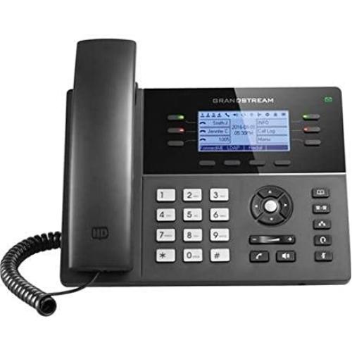 Grandstream GS-GXP1760W Wireless HD IP Phone Integrated with Wi-Fi 4.6'', Black