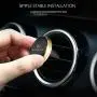 Magnetic Phone Car Mount, Air Vent Magnetic for Cell Phones | 360 Degree Rotation for iPhone11 Pro Max XR XS Fits All Smartphones. (Golden)