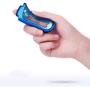Xotic Tech Blue Soft TPU Smart Remote Key Cover Keyless FOB Shell Case for Jeep/for Chrysler/for Dodge Remote Key