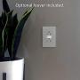 Legrand radiant Adjustable LED Night Light Outlet, Nightlight Electrical Outlets, Tamper Resistant, Safe for Kids, White, NTL885TRWCC6