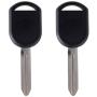 ECCPP Replacement key fob for Ford Fusion F-150 Uncut Transponder Ignition Car Keyless (Pack of 2)