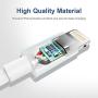 iPhone Charger, 6Pack 3FT Lightning Cable Sundix iPhone Charger Cable Charging Cord Compatible iPhone Xs MAX XR X 8 8Plus 7 7Plus 6s 6sPlus 6 6Plus SE 5 SE iPad iPod & More (White)
