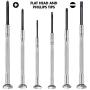 6PCS Mini Screwdriver Set with Case, Precision Screwdriver Kit with 6 Different Size Flathead and Phillips Screwdrivers, Perfect mini Screwdriver Bits for Jewelry, Watch, Eyeglass Repair.