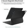 PITAKA Magnetic Case for iPad Pro 11 Inch 2018 & 2020 [MagEZ Case], Ultra Slim iPad Pro 11 Case Support Pencil Charging, Magic Keyboard Compatible Case Works with Magic Keyboard & Keyboard Folio