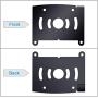 AMTIFO H26 Backup Camera Bracket Adapter with a Power Adapter Compatible with Furrion Pre-Wired RV or Trailer with a FRCBRKT-BL