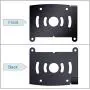AMTIFO H26 Backup Camera Bracket Adapter with a Power Adapter Compatible with Furrion Pre-Wired RV or Trailer with a FRCBRKT-BL