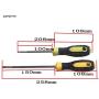 Screwdriver wholesale 4 or 6inch screwdriver Magnetic head Slotted or Occus screwdriver repairing Occus tool for electronic product - (Color: 6 inch Occus)