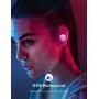 Bluetooth Earbuds, Boltune Bluetooth 5.1 with 4 Mics Ultralight Comfort Wireless Earbuds, CVC 8.0 Stereo Sound Deep Bass, IPX8 Waterproof in-Ear Headphones, Single/Twin Mode for iPhone/Android