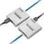 Expert Connect | 4K@60HZ HDMI 2.0 Extender Over Cat5e / Cat6 / Cat7 Ethernet Cable Up to 200ft & 4K@30Hz / 1080p Up to 400ft | HDR, YUV 4:4:4, HDCP 2.2 | Loop-Out, IR Control, Cascading
