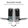Smart Lock, CATCHFACE Digital Electronic Bluetooth Front Door Smart Lock with Fingerprint App Code and IC Card Mechanical Key,Keyless Entry Door Lock for Home Office Apartment Garage School Airbnb
