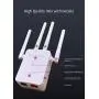 WiFi Extender - WiFi Repeater, WiFi Booster Covers Up to 2500 Sq.ft and 30 Devices, Up to 1200Mbps Dual Band WiFi Repeater with Ethernet Port, Wireless Signal Booster for Home WiFi Extender - WiFi Repeater, WiFi Booster Covers Up to 2500 Sq.ft and 30 Devices, Up to 1200Mbps Dual Band WiFi Repeater with Ethernet Port, Wireless Signal Booster for Home
