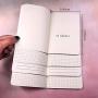 Flamingo Notebook Line-Mounted Note Book Grid Page Manual Portable Small Soft Copy Creative Stationery 4pcs/Set