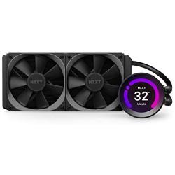 NZXT Kraken Z53 240mm - RL-KRZ53-01 - AIO RGB CPU Liquid Cooler - Customizable LCD Display - Improved Pump - Powered by CAM V4 - RGB Connector - Aer P 120mm Radiator Fans (2 Included)