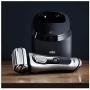 Braun Series 9 Electric Shaver for Men 9292cc, Wet and Dry, Integrated Precision Trimmer, Rechargeable and Cordless Razor with Clean & Charge Station and Travel Case, Silver