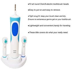 Toothbrush Cover for Oral-b Electric Toothbrush, Electric Toothbrush Replacement Heads Cover for Travel Toothbrushes, Brush Protection Cover for Home (3 PCS)