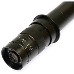 HAYEAR Monocular Max 180x Zoom C-Mount Glass Lens Adapter F/Industry Microscope Camera Objective