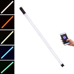 Chameleon Rgb Handheld Led Tube Light 4ft, DF DIGITALFOTO Photography Lighting for Video Recording Tube Wand Stick Lights for YouTube, 2800-9990K