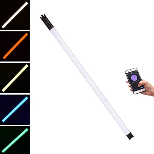 Chameleon Rgb Handheld Led Tube Light 4ft, DF DIGITALFOTO Photography Lighting for Video Recording Tube Wand Stick Lights for YouTube, 2800-9990K