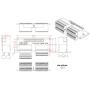 Electronics-Salon Pi Panel Mount Pluggable Terminal Block Breakout Module, for Raspberry Pi.