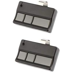2 for Liftmaster 83LM Garage Door Remote Opener (1993-1997) Green Button - Billion Code Technology