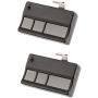 2 for Liftmaster 83LM Garage Door Remote Opener (1993-1997) Green Button - Billion Code Technology