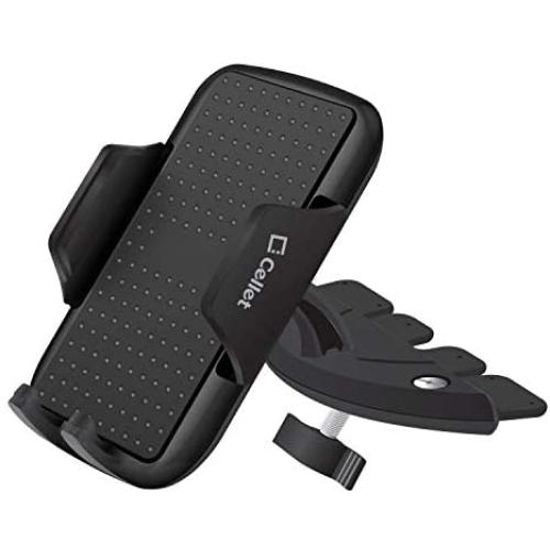 Cellet Car CD Slot Phone Holder Mount, Universal Cell Phone Car Mount for iPhone 11 Pro Max XS Max XR X 8 Plus Samsung Note 10 + 5G 9 Galaxy S20 Ultra Plus S10e S10 S9 Moto Pixel OnePlus LG