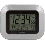 La Crosse Technology WS-8115U-S-INT Atomic Digital Wall Clock with Indoor and Outdoor Temperature