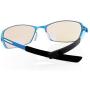 Arozzi Visione VX-500 Computer gaming glasses - Anti-glare, UV and Blue light protection, Eye strain relief, Comfortable gaming, Blue