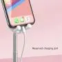 Cell Phone Stand,Angle Height Adjustable Nediea Cell Phone Stand for Desk,Cute Rabbit Phone Holder Stand for Desk, Compatible with All Mobile Phones,iPhone,Samsung,Pixel,iPad,Tablet(4-13in) (White)
