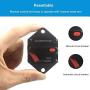 wohhom Hi-Amp 100Amp Circuit Breaker 12V-32V DC Waterproof, 20-300A Fuse Inverter with Manual Reset Button for Auto Truck RV Marine, Panel Mount (100A)